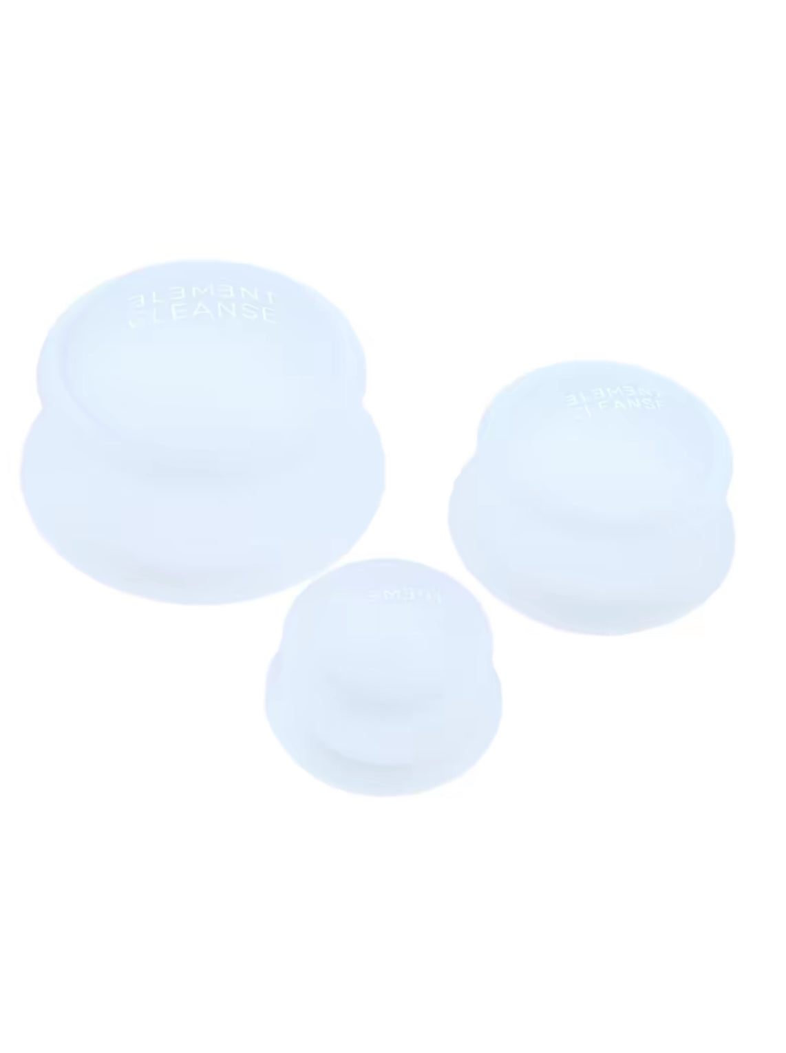 Element Cleanse Detox cups - Transparent and White
