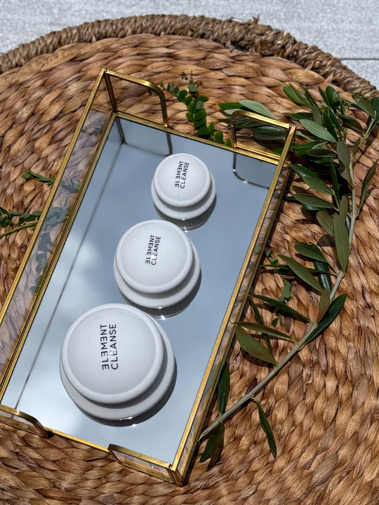 Element Cleanse Detox cups - White and Black