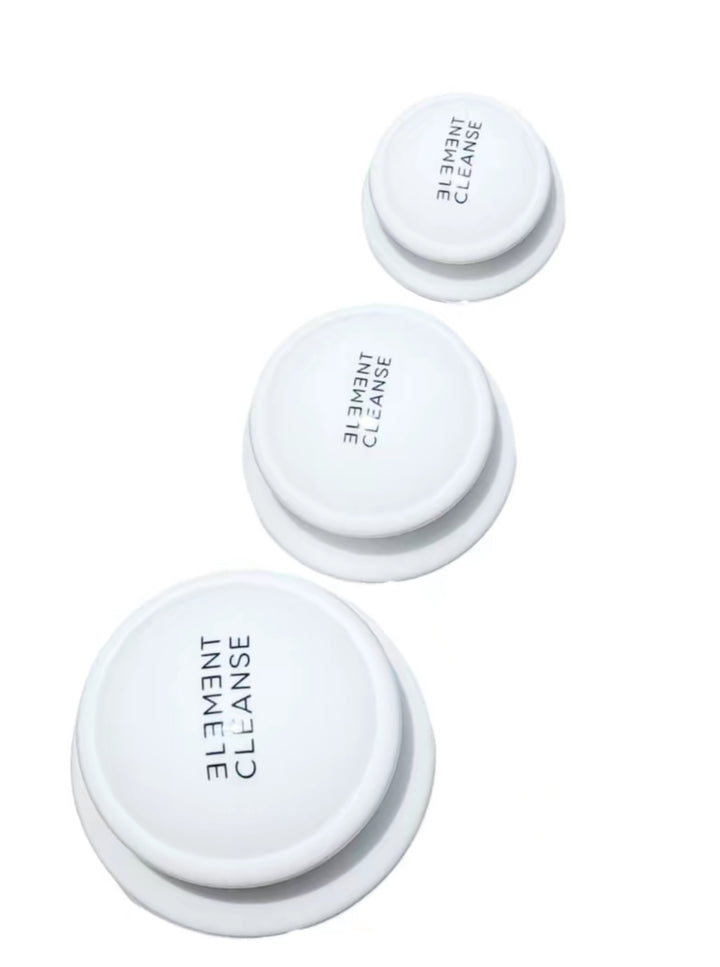 Element Cleanse Detox cups - White and Black