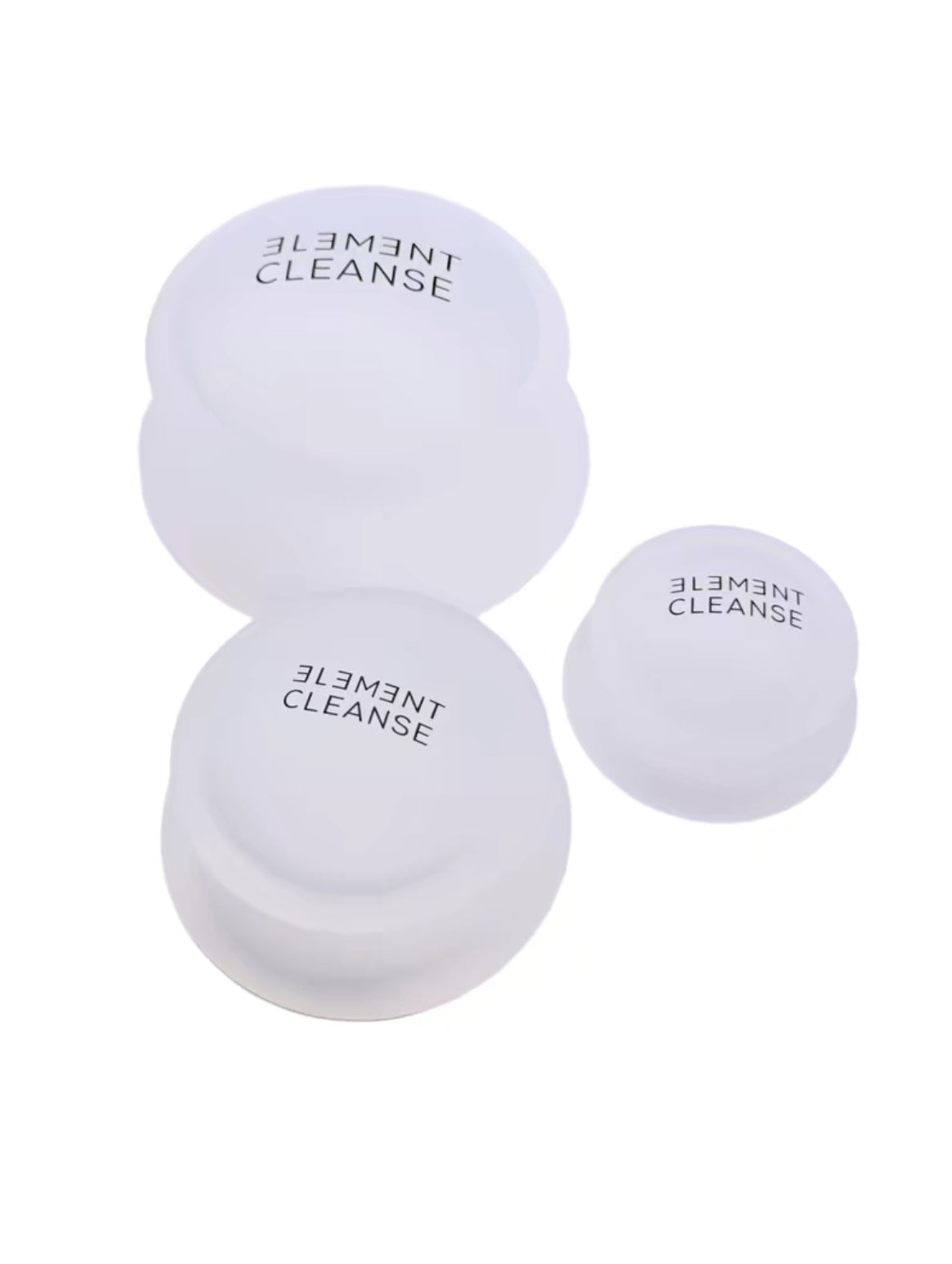Element Cleanse Detox cups - Transparent and Black